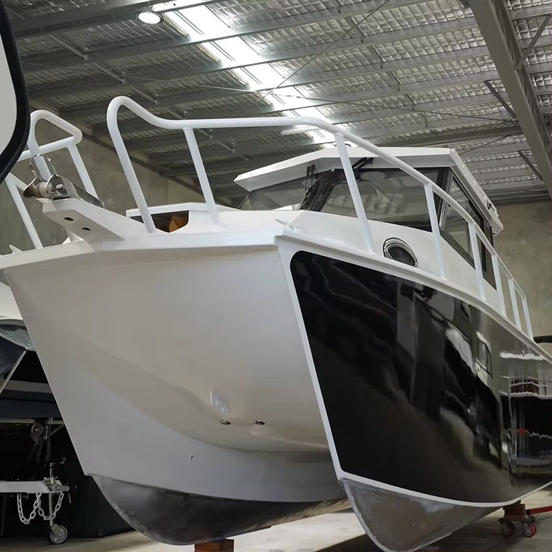 7.9M Aluminium Kasi ya Catamaran Kazi Abiria Boat Yacht